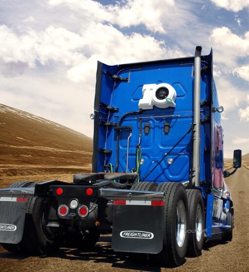 The IQ - No-Idle AC Unit for Trucks with 400A Lithium Battery