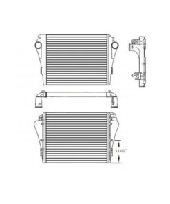 freightliner m2 mm 106 business models 08 13 charge air cooler oem a0525424013