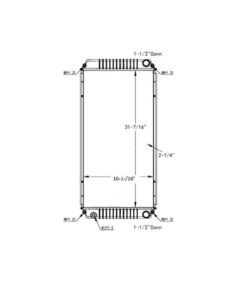 volvo mack leu 10 14 radiator oem 3e0127170000