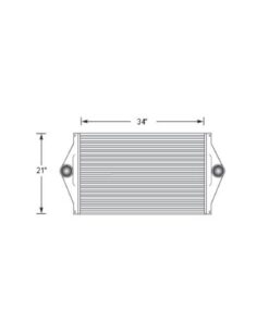 western star western star charge air cooler charge air cooler oem wsca035a0tf