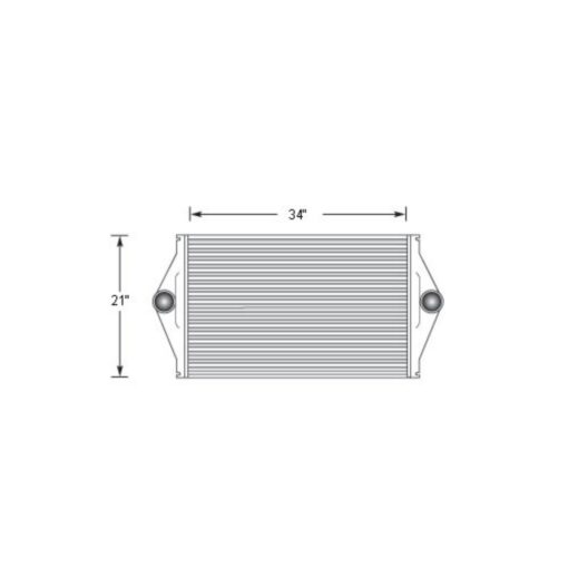 western star western star charge air cooler charge air cooler oem wsca035a0tf